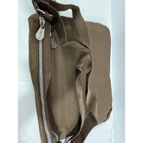 Baggallini Brown Travel Crossbody Bag, Lightweight Organizer, Minimalist Core - Picture 7 of 9